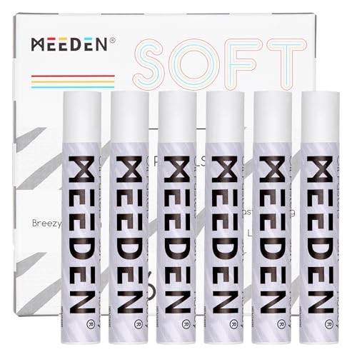MEEDEN Soft White Oil Pastels: 6 Pcs Oil Pastels for Artists Beginners | Smooth Oil Pastel Crayons for Art Supplies, Painting, Drawing, Blending, Layering, Shading, Gradient, Overlaying - color: 6 White Colors