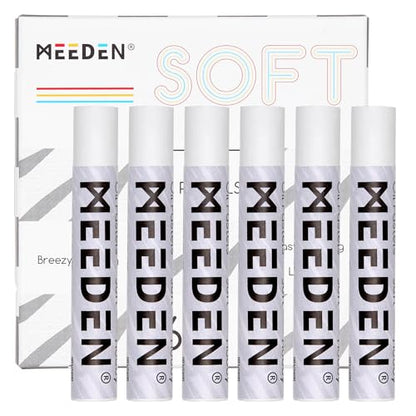 MEEDEN Soft White Oil Pastels: 6 Pcs Oil Pastels for Artists Beginners | Smooth Oil Pastel Crayons for Art Supplies, Painting, Drawing, Blending, Layering, Shading, Gradient, Overlaying - color: 6 White Colors