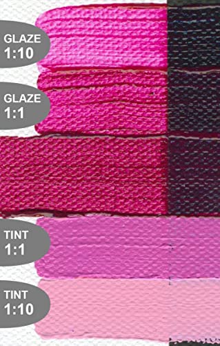 GOLDEN Heavy Body Acrylics, Quinacridone Magenta, 8 fl. oz. Jar
