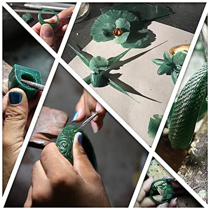 Carving Wax Block Lost Wax Casting Jewelry Molding Tool Mold Sculpting 1 Pound (Green Wax Block) - color: Green Wax Block