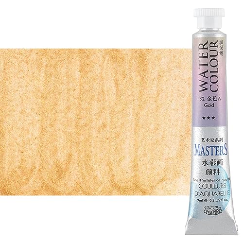 Marie's Masters Quality Watercolor Paint - Yellows, 9 mL (Set of 6) - Concentrated Color, Pure Pigments, High Lightfastness Ratings - color: Yellows