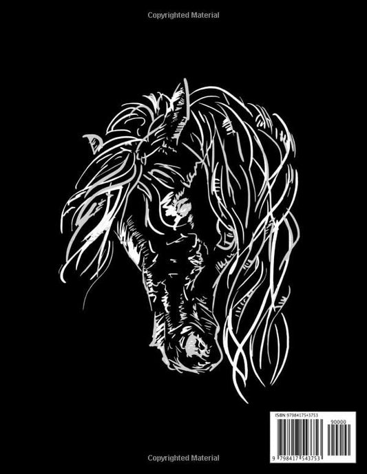 Black Paper Sketchbook for Gel Pens: Big Sketchbook With Black Paper for Doodling & Drawing with Metallic Gel Pens, Pastel Pencils, Bright Chalk | ... | 8.5"x11" Large Size (Blank Drawing Books)