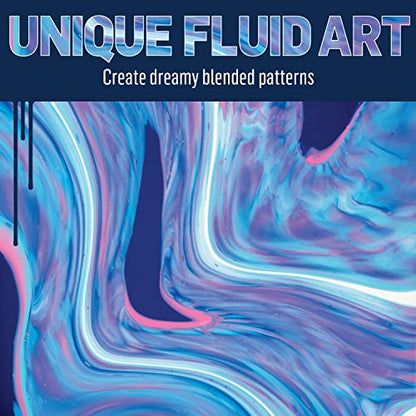 FolkArt Drizzle Open Pour Cups, Set of 6 Circle Cups for DIY Paint Pouring Arts and Crafts Projects, 61852 - style: Circle Pour Cups