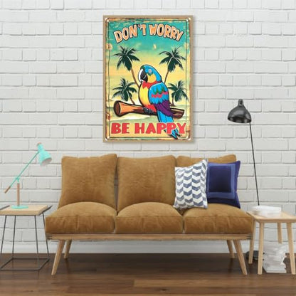 Diamond Art Kits for Adults,Funny Parrots Diamond Painting Kits 12x16in - color: DP04886
