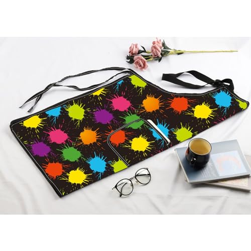 MBMSO Painting Artist Apron with Pockets Artist Painter Gifts Art Lover Gift for Art Teacher Student Painter Apron Waterproof - color: Love Art Apron-4
