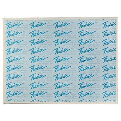 FREDRIX Artist Series Primed Watercolor Archival Canvas Board, 9" x 12" - size: 9" x 12"
