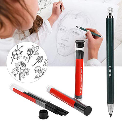 Joyzan 4mm Metal Mechanical Pencil Set, Artist Drafting Automatic Pencil