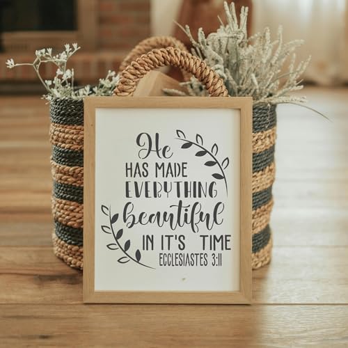 10PCS Faith Stencils Sets, Inspirational Stencils for Painting On Walls, Canvas and Wood, 8" x 8" Reusable Religious
