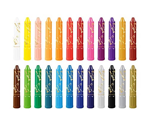 Amos Premium Non-toxic Silky Crayon Pasnet 24 Colors - color: 24 colors
