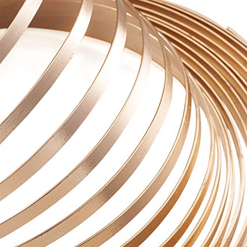 Fashewelry 32.8Ft 5mm Aluminum Flat Wire Solid Bendable Metal Craft Wire Strip for Bezel Sculpting Armature Jewelry Making Gem Metal Wrap, NavajoWhite - color: Flat-5mm-Navajo White