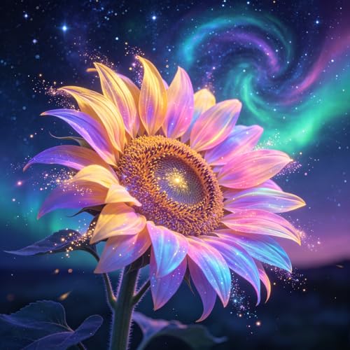Flower Diamond Painting Kits for Adults Beginners,Dreamy Diamond Art Kits - color: KM1167-1