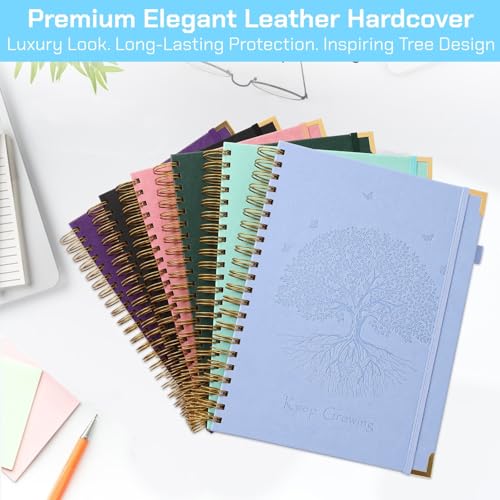 Blank Notebook 8.5" x 11", Hardcover Sketchbook Unlined Journal,Thick Paper - color: Blue, size: 8.5” x 11”