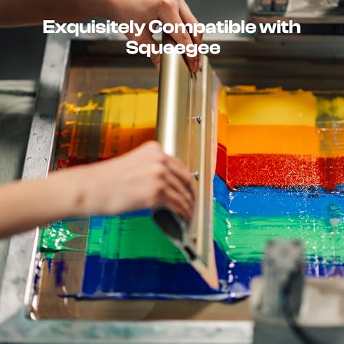 Caydo 4 Piece Silk Screen Printing Frames, 10 x 14 Inch Aluminum Screen Printing Screens with 110 White Mesh for Printing Lovers - size: 10 x 14 Inch, style: 110 Mesh