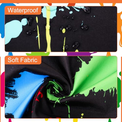 Artist Apron for Kids, Waterproof Painting Apron with Pocket | Artist Costume for Kids, Artist Painter Lover Gifts for Boys and Girls Art Student, Artist, Painter, Black, ART