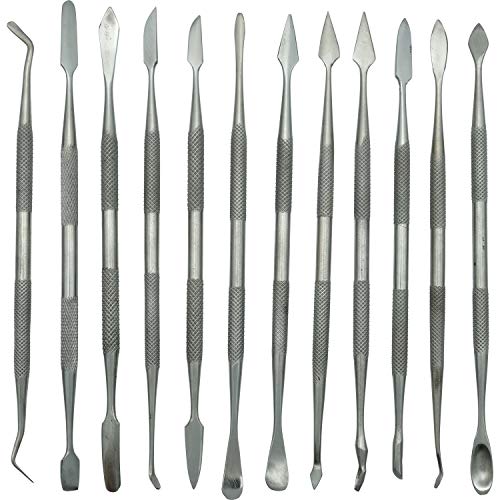 Wax Carving Tools Double Ended Spatulas/Carvers Set of 12