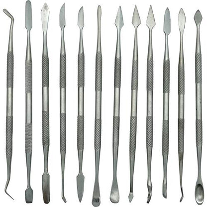 Wax Carving Tools Double Ended Spatulas/Carvers Set of 12