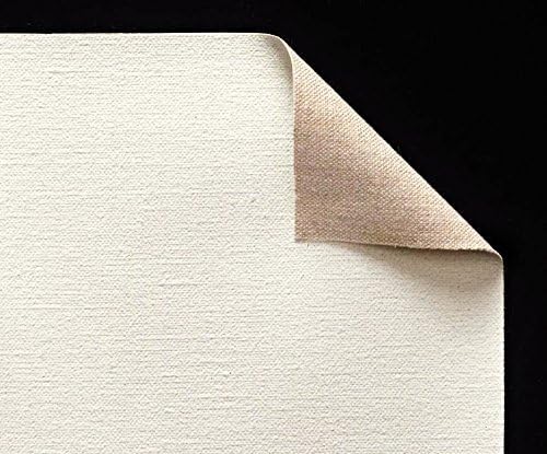 Printable Inkjet Primed Gessoed 8.5" x 11" Canvas Paper Sheets (10 Sheets) - size: 10 sheets