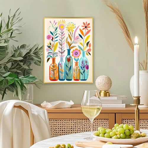 EIBEILI Square Drill Diamond Painting-Flower Diamond Art Wall Decor - color: DP02888