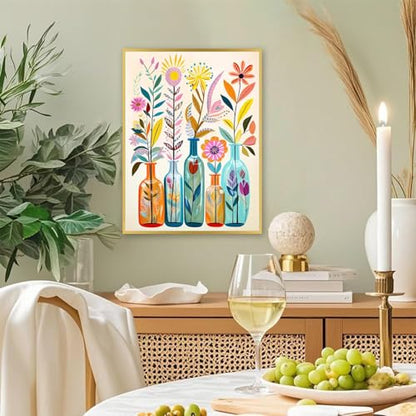 EIBEILI Square Drill Diamond Painting-Flower Diamond Art Wall Decor - color: DP02888