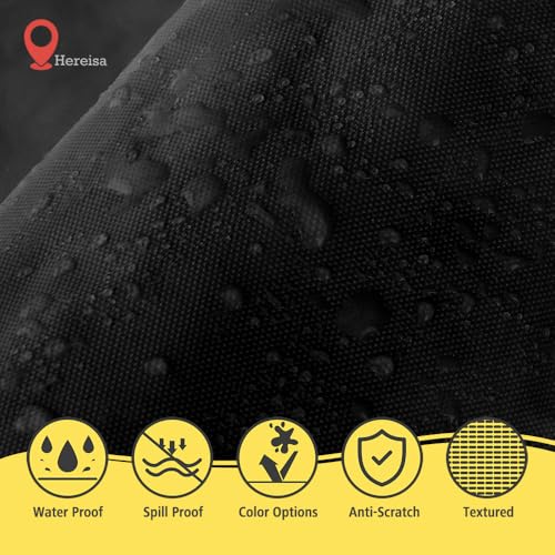 Premium Black Plastic Table Cloth Disposable (2 Pack) Round Tablecloth (84in) Party Table Cloths Disposable, Perfect Table Cloth Round Cover for Any Table Up to 6 Feet - color: Fa1 - Black, size: 2 PACK | Round | 84 Inch