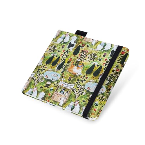 Watercolor Paper Sketchbook,5"x5" 20 Sheets 140lb/300gsm Heavyweight Paper | Adults Artist Small Travel Drawing Journal,Mixed Media Notebook for Painting,Watercolors,Markers,Art Supplies,Smiling Dog - color: 5x5 inch-300gsm-smiling dog