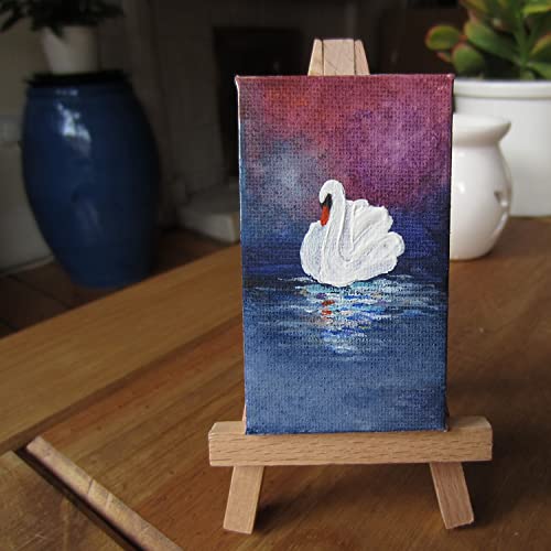 10 Pcs 5.9 Inch Mini Wood Display Easel, Tabletop Easels | Wooden Tripod Holder Stand for Displaying Photos, Picthres - style: 5.9 Inch