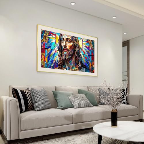 JOOZ Large Diamond Painting Kits for Adults Jesus, 27.5x15.7 Inch - color: Jesus