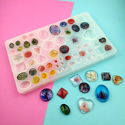yuntop Jewelry Casting Molds,Gem Jewelry Silicone Casting Mold - size: large