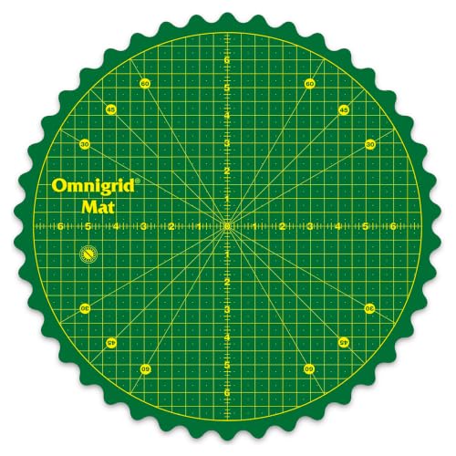 Omnigrid 360 Rotating Self-Healing Cutting Mat, 14 Inch - style: 14"