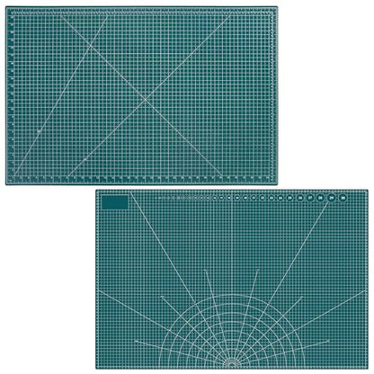 Self Healing Cutting Mat, 35" x 23", Double-Sided Rotary Cutting Mat for Sewing, Quilting, Scrapbooking & Craft, Large Craft Cutting Board for Hobby Use(A1) - size: 35"L x 23"W