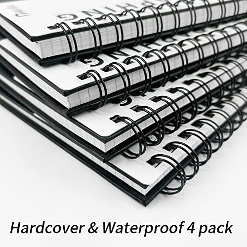 Graph Paper Notebook Spiral Notebook 8.5" x 11"-4 Pack Grid Paper Notebook Graph notebook Engineering notebook 120 Pages 100 GSM Thick Graphing Paper Notebook Hardcover Journal for School, | 4 Pack Grid Paper Notebook Graph notebook Engineering notebook T