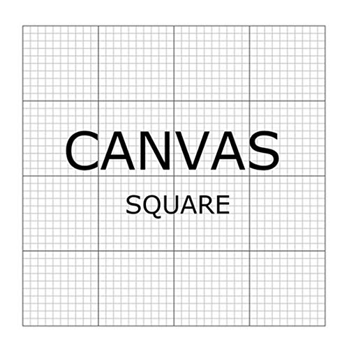 5Pcs/Lot 30x40CM Diamond Painting Canvas with Glue - Round/Square Blank Grid Canvas for Customized Art - color: Square Canvas, size: 30x40CM-5PCS