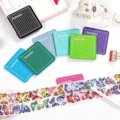 Self-Healing Cutting Mat, 4 Pack, 3.15x3.15 Inch, Mini Cut Board for Sewing, Crafts, Scrapbooking, Quilting Mat
