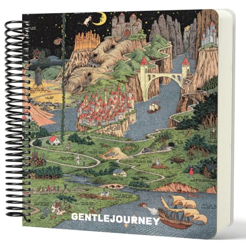 Hardcover Sketchbook,7.2"x8.3"Spiral Bound Drawing Pad,Mirroring World | 150gsm(92lb)Acid-Free Thick Paper,Blank Art Journal for Adults,Artists&Beginners,Ideal for Sketching,Doodling and Mixed Media - color: Mirroring World