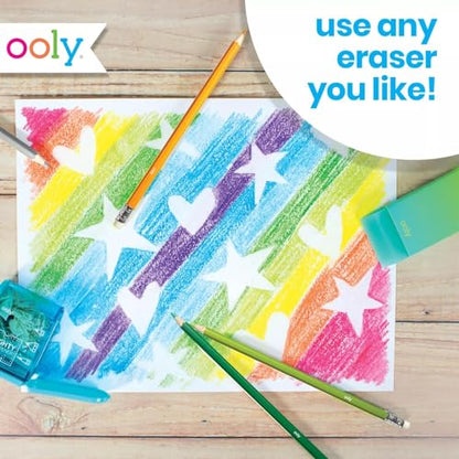 Ooly UnMistakeAbles Erasable Colored Pencils, Set of 12 - style: Erasable Pencils