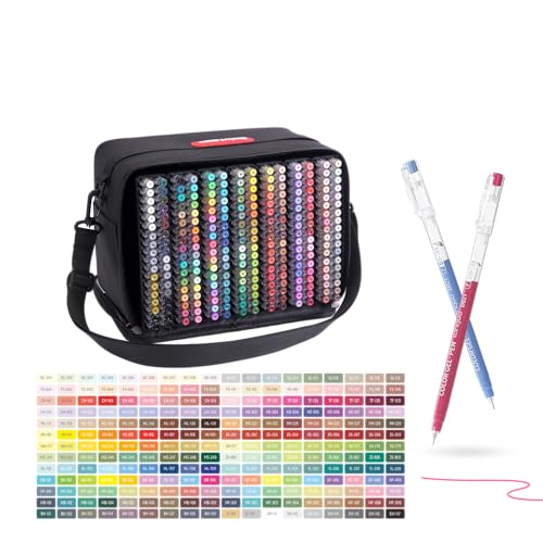 252 Pack Acrylic Colored Gel Pens Set,Quick Dry 0.6mm Fine Point Ink Pens - color: 252 Pack-234 Colors