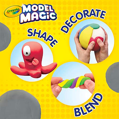 Crayola Model Magic in Gray, Modeling Clay Alternative, 4oz - color: Multicolored