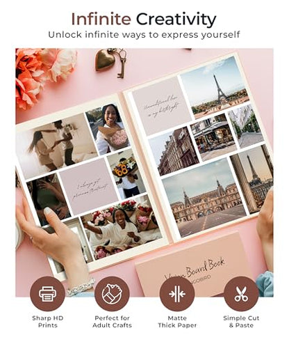 Vision Board Book (Designed for Black Women) - size: Designed for Black Women