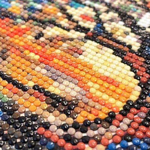 MXJSUA DIY Diamond Painting Kits for Adults, Yorkshire Terrier Dog Diamond Gem Art Painting for Beginners, Diamond Picture with Full Round Drill Dots Craft Set Gift, 12x16 Inch - color: Animals-07