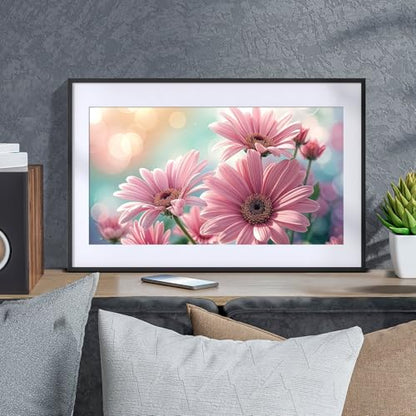 YOYA Large Diamond Art Kits for Adults, Flowers, 27.5 x 15.7 Inch - color: Flowers 034