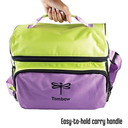 Tombow Storage Tote Bag for Dual Brush Pens, Arts and Crafts Supplies - color: Pastel