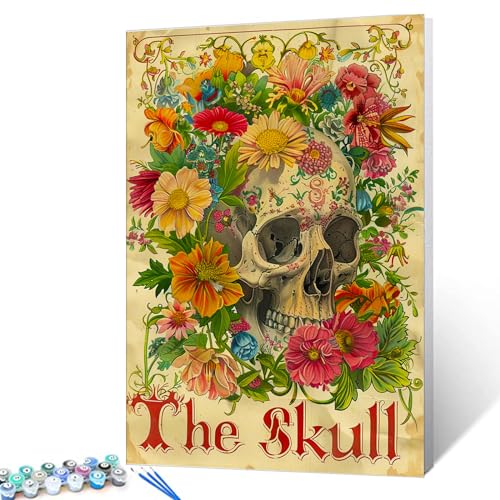 Aihonmin Colour Floral Paint by Number Kits Children,Rustic Paint by Number Kits Canvas Human Organ Great Gift for Adults Arts Crafts for Home Wall Decor Brushes and Acrylic DIY Framed 16''W x 20''H - color: Organs-06, size: 16''x20''(DIY Frame)