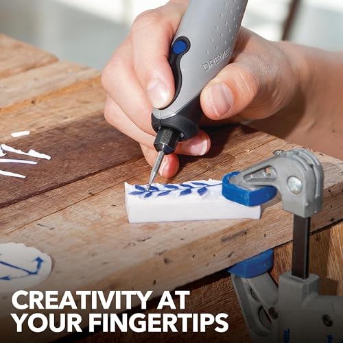 Dremel Stylo+ Craft Rotary Tool Kit with 15 Accessories - Engraving Pen for Wood Carving, and Jewelry Making, Glass Etching Pen (2050-15) | 15 accessories, engraving, carving, glass etching and jewelry making - size: 15-Piece Kit
