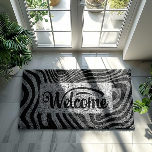YKW Welcome Sign Stencils Set - 7 Reusable Smiley Paw Templates - Up to 14x5 - Welcome Words, Leaves, Pumpkin - for Porch, Door, Wood, Fabric - DIY Home Decor,Translucent and Soft - style: Welcome-1