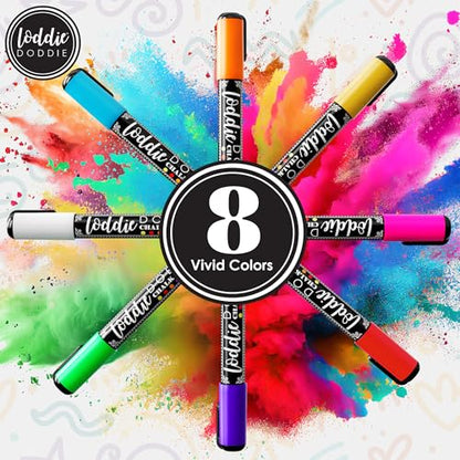 Loddie Doddie Liquid Chalk Markers, Chalkboard Markers, Dual Tips, 8 Pack - size: 1 Count (Pack of 8)