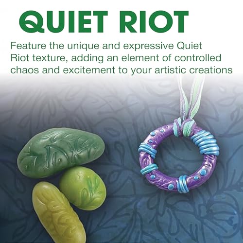 AVES Co Rubber Texture Clay Stamps, Make Impression w/Christi Friesen Stamp - style: Quiet Riot