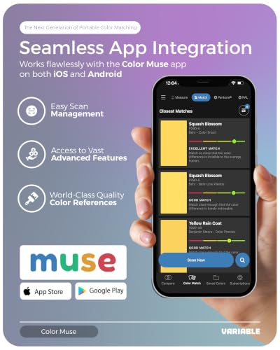 COLOR MUSE Colorimeter - Mobile Color Matching Tool