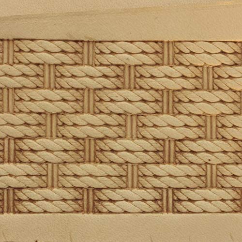 DandS ltd Leather Stamp Tool, Rope Knot, Professional Steel Craft Tool for Leatherworking, Embossing, Carving & Stamping Leather Projects, Belts, Wallets & DIY Projects Compatible with Mallet #193 - color: Rope Knot 0.78" X 0.24"