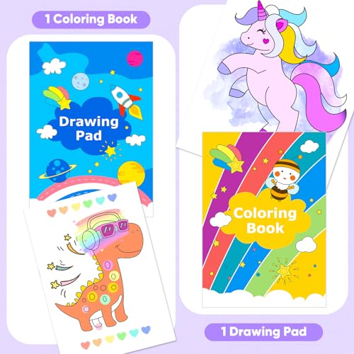 iBayam 149-Pack Drawing Kit Cute School Preppy Stuff Art Supplies, Ages 4+ - color: Purple