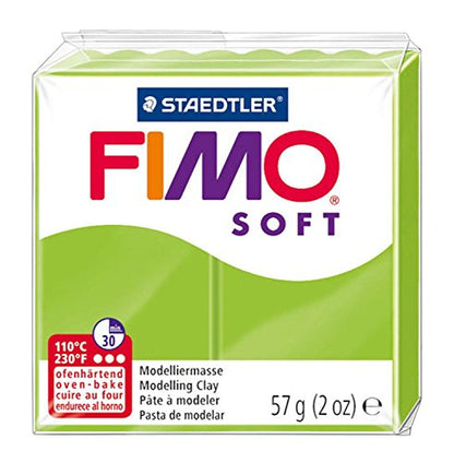 FIMO Soft Polymer Oven Modelling Clay - 57g - Set of 8 - Rainbow Colours
